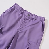 abordables Pantalons Cargo-Homme Pantalons Cargo Pantalons Pantalon tactique Pantalons de Travail Pantalon de randonnée Taille Élastique Multi-poches Poche à Rabat Uni Confort Portable Occasionnel Quotidien Extérieur Vacances