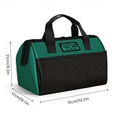 cheap Hand Tools-13 Inch Tool Bag Electrician Multifunctional Strong Durable Oxford Thickened Woodworking Storage Portable Handheld Bag