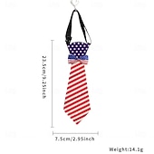 preiswerte 250. Jubiläum-Krawatte mit amerikanischer Flagge für Jungen und Mädchen, patriotisch, vorgebunden, für Kinder, zum 4. Juli, Unabhängigkeitstag, Schuluniform, Party, Parade, Kostümaccessoire, 250. Jahrestag der USA