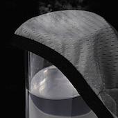 abordables Accessoires pour vêtements de cyclisme-écharpe Coiffure Bandana, foulard de sport, masque facial Cache-cou Tube Écran solaire Séchage Rapide Anti-Poussière Respirant Vélo / Cyclisme Gris foncé Noir Grise pour Homme Exercice en Plein Air