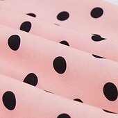 cheap Dresses-1950s Retro Vintage Rockabilly Midi Dress Swing Dress Flare Dress Short Sleeves With Belt Polka dots Fit &amp; Flare Swing Turndown Fancy Dress Women's Casual Dailywear Tea Party Adults' Dress Spring