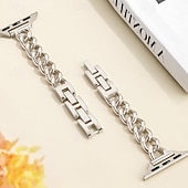 billige Apple Watch Bands-Modern Buckle Compatible with Apple Watch band 38mm 40mm 41mm 42mm 44mm 45mm 46mm 49mm Metal Clasp Adjustable Alloy Strap Replacement Wristband for iwatch Ultra 3 2 Series 11 10 9 8 7 SE 6 5 4 3 2 1