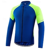 abordables Chaquetas y chalecos para hombre-Hombre Chaqueta de Ciclismo Chaqueta para lluvia Empacable Impermeable Resistente al Viento Protección UV Bicicleta Chaqueta Paravientos MTB Bicicleta Montaña Ciclismo Carretera Ciclismo urbano Negro