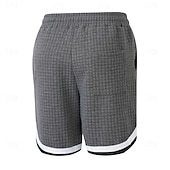 economico Pantaloncini casual-Per uomo Pantaloncini Waffle Shorts Pantaloncini Estivi Shorts da Spiaggia Pantaloncini casual Tasca Elastico in vita Blocco di colori Comodità Traspirante Lunghezza al ginocchio Casuale All'aperto