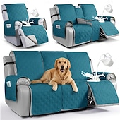 cheap Recliner Cover-Waterproof Recliner Couch Covers for Pets, Sofa Covers  Washable Reclining Sofa Cover Non-Slip Furniture Protector with Elastic Straps Pocket for Dogs