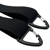 billiga Hemutrustning-Herrhängslen med 4 klämmor, dold hängslen under kläder, med 4 tryckknappar (3,8 cm bred), justerbar rem med x-rygg, arbetsrem för bergsbestigning, utomhusrem för bergsbestigning, herrspänne, bergsklättring