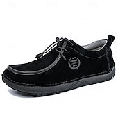 economico Scarpe Casual con Lacci-Scarpe casual da uomo con lacci e punta mocassino, leggere e comode, ideali per camminare, perfette per tutti i giorni, per viaggiare, guidare e per il tempo libero del fine settimana.