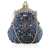 abordables Accesorios y más-Rugido 20s 1920s Retro Antiguo Bolso de mano de noche Bolsos de noche El gran Gatsby Chica de la aleta Disfraz Mujer Carnaval Mascarada Fiesta de Cóctel Fiesta temática retro Adulto Maleta