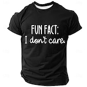 olcso Szarkazmus Humor Pólók-Férfi Vicces szleng Póló Rövid ujjú póló 3D nyomtatás Terített nyak Ing Divat Napi Napi Utca Rubin Nyár Tavasz Ruházat S M L XL XXL XXXL