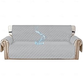 cheap Sofa Cover-Waterproof Non Slip Pet Sofa Mat Solid Color One Piece Sofa Cover Couch Protector Durable Anti Stain Furniture Cover for Dogs Cats Living Room All Season Use
