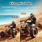 voordelige Actiecamera-5K Action Camera with Dual Touch Screen, 30FPS Ultra HD WiFi Waterproof Sports Camera, Underwater Vlog Cam with Remote Control, EIS Anti-Shake Helmet Camera for Diving, Skiing, Cycling, Travel