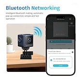 voordelige IP-netwerkcamera's voor binnen-Mini wifi-beveiligingscamera, kleine draadloze verborgen camera voor huisbeveiliging, 1080p HD-babyfoon met nachtzicht &amp;Bewegingsdetectie, draagbare minicamera met app-bediening voor baby- en