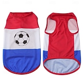 voordelige Vakantie-Voetbalkleding voor honden, machinewasbaar.