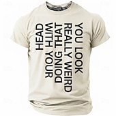 Bărbați Amuzant Tricou Manșon scurt Tricou Tipărire 3D Stil Nautic Cămașă Modă Designer Simplu Casual Zilnic Petrecere Roșu-aprins Vară Primăvară Îmbrăcăminte S M L XL XXL XXXL
