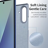 Χαμηλού Κόστους Samsung Θήκη-Phone Case For Samsung Galaxy Z Fold 7 Z Fold 6 Back Cover with Screen Protector with S Pen PU Leather