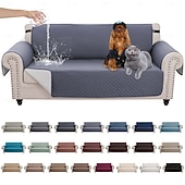 cheap Sofa Cover-100% Waterproof Couch Covers Sofa Covers for Dogs Couch Protector Triple Non-Slip Sofa Slipcover for 3 Cushion Couch Furniture Protector for Pets, Kids,Dog