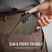 economico Cover Samsung-telefono Custodia Per Samsung Galaxy A57 A56 A16 A55 5G A35 5G A15 A14 A54 A53 A13 Custodia ad adsorbimento magnetico Magnetico TPU Pelle PU