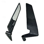 cheap Motorcycle &amp; ATV Accessories-Dragonfly Moto Motorcycle Rearview Mirrors for Kawasaki ER6N ER6F ER-6N, Adjustable Rotating Wind Wing Side Mirror, Aerodynamic Stealth Winglet Mirrors for Sport Bike, Aluminum Alloy, 1 Pair