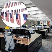 levne 250. výročí USA-40 amerických vlajek, bannery s americkou vlajkou, dekorace na 4. července, slavnostní dekorace, dekorace na párty, venkovní dekorace, dekorace na Den nezávislosti, bannery s americkými vlajkami ke