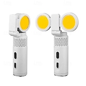 お買い得  キャンプ用ライトとランタン-キャンプ用COB懐中電灯、充電式、作業灯、RGBアンビエントモード、アウトドアキャンプ、バックパッキング用 &amp; 緊急