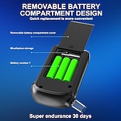 economico Sicurezza e protezione dell'auto-Etilometro digitale professionale portatile, tester di alcol ad alta precisione per uso personale, risultati accurati del tasso alcolemico con display LCD, 3 unità di misura %alcolemia g/l mg/l