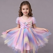 cheap Girls' Costumes-Princess Dress Cosplay Costume Outfits Movie Fashion Cute Tutus for Girls' Kid's Masquerade Daily Holiday Comic Con