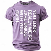  Bărbați Amuzant Tricou Manșon scurt Tricou Tipărire 3D Stil Nautic Cămașă Modă Designer Simplu Casual Zilnic Petrecere Roșu-aprins Vară Primăvară Îmbrăcăminte S M L XL XXL XXXL
