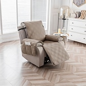 voordelige Fauteuilhoes-Waterdichte bankkussenmat, antislip bankhoes, meubelbeschermer voor honden en katten, machinewasbaar.