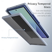 Χαμηλού Κόστους Samsung Θήκη-Phone Case For Samsung Galaxy Z Fold 7 Z Fold 6 Back Cover with Screen Protector with S Pen PU Leather