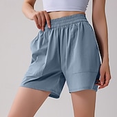 economico Pantaloni corti da corsa-Per donna Shorts da corsa Shorts Sportivi Tasche Pantaloncini Casuale Quotidiano All'aperto Estate Primavera Asciugatura Rapida Leggero Traspirante Allenamento in Palestra Tennis Golf Vestibilit