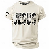  Per uomo Fede Maglietta Manica Corta maglietta Stampa 3D Girocollo Camicia Moda Designer Semplice Casuale Quotidiano Feste Rosso Estate Primavera Abbigliamento S M L XL XXL XXXL