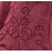 cheap Outerwear-Retro Vintage Punk &amp; Gothic Medieval Coat Tailcoat Prince Nobleman Jacquard Fancy Dress Men's Ebenezer Scrooge Elf Royal Steampunk Masquerade Party Adults Coat Christmas