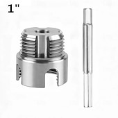 billiga Mät- och mätverktyg-3 st. röravdragare för trasiga vattenrör, 1/2" 3/4" 1" skruvborttagare med 1/4" sexkantsskaft, universellt, enkelt VVS-borttagningsverktyg för kranventil, kraftig röravdragare i kolstål