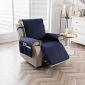 Недорогие Чехол для кресла-качалки-Водонепроницаемая небольшая клетчатая подушка для дивана, коврик для дивана с животными, нескользящий защитный чехол для дивана для собак и кошек, моющийся, прочный.