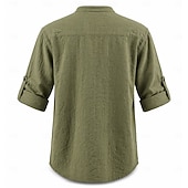  Médiéval Renaissance Chemise Pirate Viking Déguisement Homme Viking Pirate Halloween Carnaval Performance LARP Foire de la Renaissance Adulte Chemise Printemps & Été