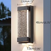 levne venkovní nástěnná světla-Venkovní Moderní Venkovní nástěnné světlo Venkovní Kov nástěnné svítidlo IP65 110-120V 220-240V