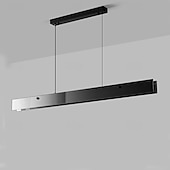 voordelige Lijnontwerp-100 cm Dimbaar Kroonluchters Metaal Hedendaagse 110-120V 220-240V