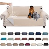 cheap Sofa Cover-100% Waterproof Couch Covers Sofa Covers for Dogs Couch Protector Triple Non-Slip Sofa Slipcover for 3 Cushion Couch Furniture Protector for Pets, Kids,Dog