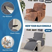 cheap Recliner Cover-Waterproof Non Slip Pet Sofa Mat Wholesale All Season Recliner Cover Couch Protector Durable Anti Stain Furniture Cover for Dogs Cats Living Room Home