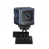 voordelige IP-netwerkcamera's voor binnen-Mini wifi-beveiligingscamera, kleine draadloze verborgen camera voor huisbeveiliging, 1080p HD-babyfoon met nachtzicht &amp;Bewegingsdetectie, draagbare minicamera met app-bediening voor baby- en