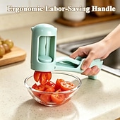 baratos Utensílios &amp; Aparelhos de Cozinha-Conjunto de 2 fatiadores de uva e tomate, cortador de uvas e tomates-cereja, utensílio de cozinha para frutas pequenas, fatiador manual, ideal para tomates-cereja, uvas e outras frutas pequenas.