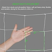 cheap Garden &amp; Urban Farming-Garden Climbing Net Trellis Netting Heavy-Duty Plant Support Stand for Flowers Vegetable Vine Orchard Gardening Tools