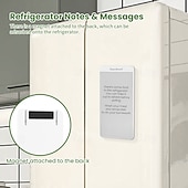 זול מחשבים וטאבלטים-לוח כתיבה LCD רב פעמי בגודל 5.5 אינץ' ללא נייר, לוח טיוטה אלקטרוני נייד לרישום מהיר &amp;הודעות, לוח ציור דיגיטלי קל משקל לילדים ומבוגרים למשרד ביתי, לבן