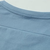 cheap Men's Casual T-shirts-Men's T Shirt Short Sleeve Shirt Tee Top Short Sleeve Crew Neck Summer Spring Solid Color Streetwear Stylish Leisure Quick Dry Slim Daily Outdoor Running Light Grey Top Tee for Men