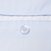 お買い得  メンズボタンダウンシャツ-男性用 シャツ ドレスシャツ ボタンダウンシャツ 純色 アウトドア ビジネス ブルー ブラック ホワイト ピンク 長袖 折襟 夏 春 衣類 ボタン