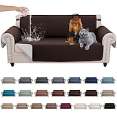 cheap Sofa Cover-100% Waterproof Couch Covers Sofa Covers for Dogs Couch Protector Triple Non-Slip Sofa Slipcover for 3 Cushion Couch Furniture Protector for Pets, Kids,Dog