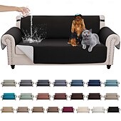 cheap Sofa Cover-100% Waterproof Couch Covers Sofa Covers for Dogs Couch Protector Triple Non-Slip Sofa Slipcover for 3 Cushion Couch Furniture Protector for Pets, Kids,Dog