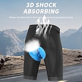 economico Pantaloncini, calzamaglie e pantaloni da uomo-Per uomo Tinta unica Pantaloncini intimi da ciclismo Biancheria intima da ciclismo Pantaloncini imbottiti da ciclismo Bicicletta Pantaloncini intimi Pantaloni Vestibilità aderente Gli sport