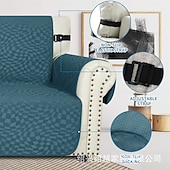 Недорогие Чехол для дивана-Водонепроницаемый чехол для дивана, нескользящий, эластичный жаккардовый, подходит для домашних животных, защищает от пятен, подходит для собак и кошек.