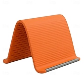 cheap Phone Holder-Portable Silicone Phone Stand for Travel, Compact Foldable Tablet Holder for Plane and Desk, Flexible Non-Slip Mobile Phone Stand for All Smartphones and iPads, Travel Essential Accessory